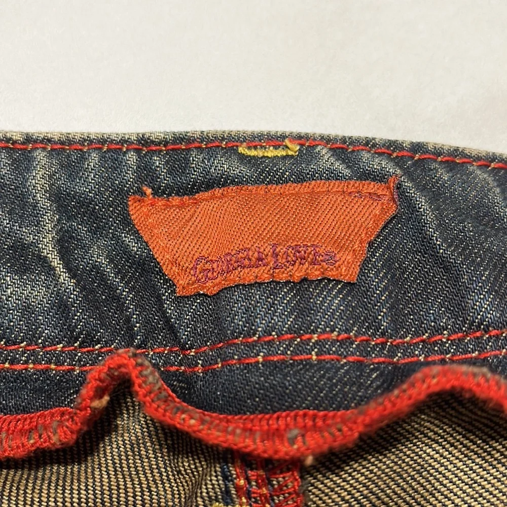 Georgia Love Whiskered Denim Capris Cropped Ankle Jeans 30 - 4 - Picture 6 of 6